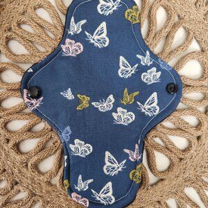 Reusable Menstrual Pads 1Regular Size 100% Organic Cotton Fabric